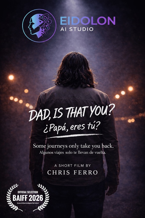 Dad, is that you? — Official short film poster